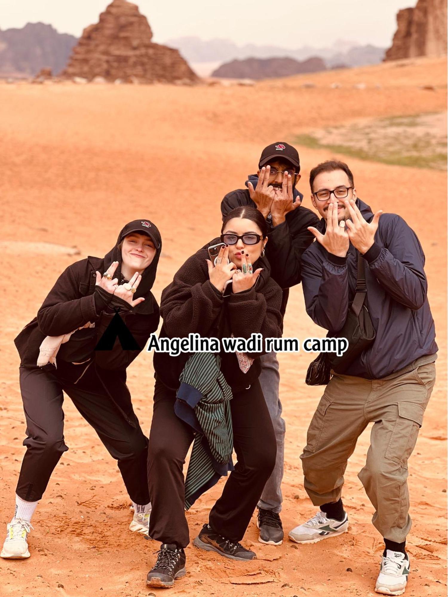 Angelina Wadi Rum Camp Екстериор снимка